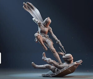 Star Wars Bo-katan Gambody Archivos Stl Impresión 3d