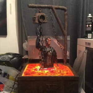 T2 Muerte En Acero Stl Obj Impresión 3d
