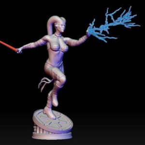 Star Wars Darth Talon By Tchel Archivos Stl Obj Impresión 3d