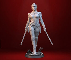 Marvel Black Widow 2021 Gambody Stl Obj Archivos 3d
