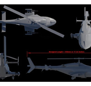 Lobo Del Aire - Cgtrader Stl/obj Para Impresión 3d