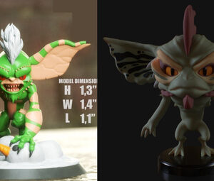 Gremlins Chibi X 2 Archivos Stl Para Impresión 3d