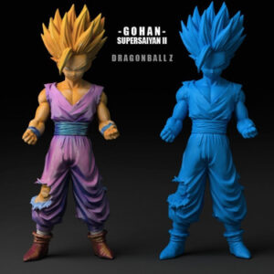 Dragon Ball Gohan Ss2 Stl Obj Impresión 3d