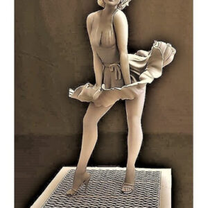 Marilyn Monroe Para Fdm Stl Obj Impresión 3d