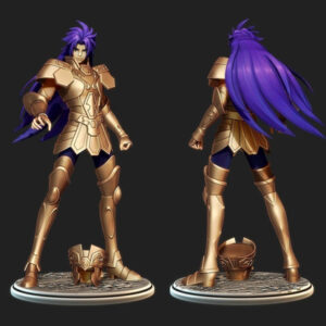 Saint Seiya Saga Geminis Specialstl Stl Obj Impresión 3d