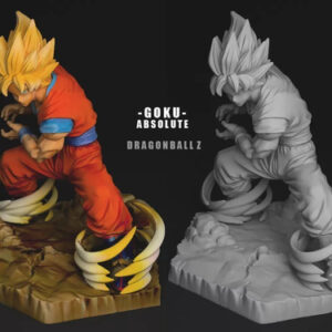 Dragon Ball Goku Ss Absolute Stl Obj Impresión 3d