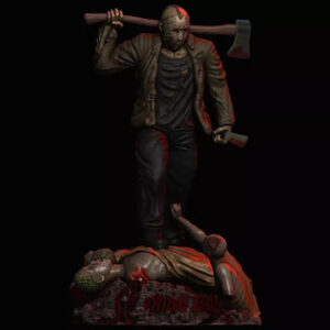 Jason Friday Viernes 13th Archivos Stl Para Impresión 3d