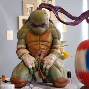 Tortugas Ninja Donatello Derrotado Archivos Stl Impresión 3d