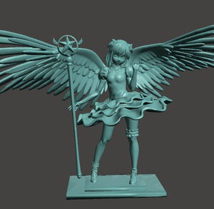 Sakura Card Captor Stl Obj Impresión 3d
