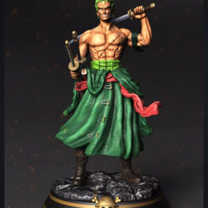 One Piece Roronoa Zoro Stl/obj Para Impresión 3d