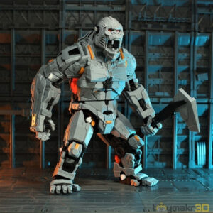 Mecha King Kong Toymakr3d Stl Obj Impresión 3d
