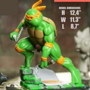 Tortugas Ninja Michelangelo Archivo Stl Para Impresión 3d