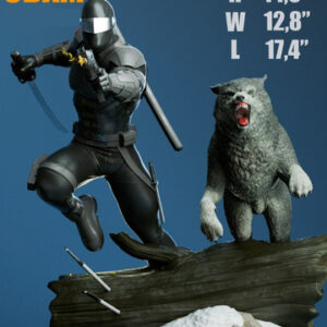 G.i. Joe Snake Eyes 3dxm Archivos Stl Impresión 3d