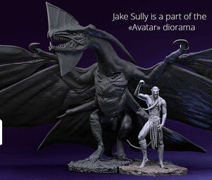 Avatar Diorama Full Toruk & Jake G Archivos Stl Impresión 3d