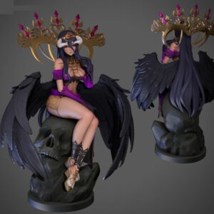 Overlord Albedo Ellaart V1 - V2 Stl Obj Impresión 3d