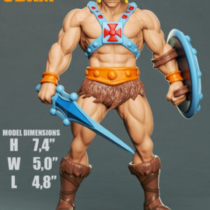 He-man + Old Sword 3dxm Archivos Stl Impresión 3d
