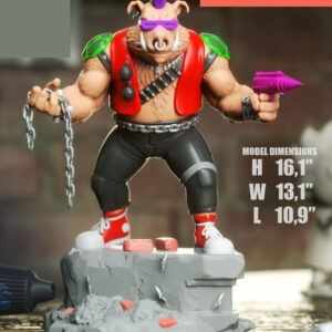 Tmnt Bebop 3dxm Archivos Stl Para Impresión 3d