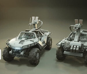 Alien Warthog M12b Gambody Archivos Stl Obj Impresión 3d