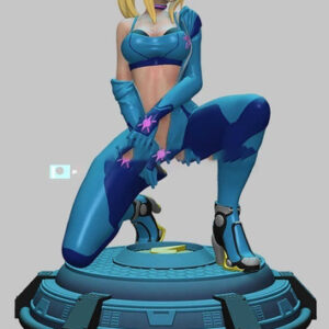 Metroid Samus - Ellaart V1 + V2 Stl/obj Para Impresión 3d