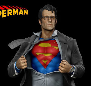 Dc Superman - Clark Kent Stl/obj Para Impresión 3d