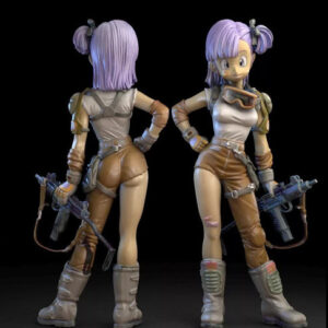 Dragon Ball Bulma V2 Blueday66 Archivos Stl Impresion 3d