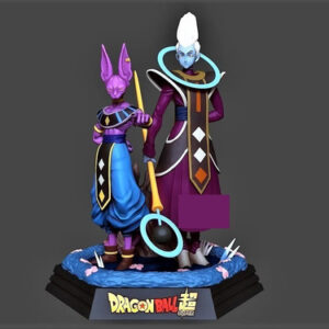 Dragon Ball Beerus Y Whis Dbs Archivo Stl Para Impresión 3d