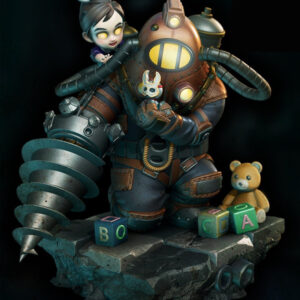 Big Daddy And Little Sister Archivos Stl Para Impresión 3d