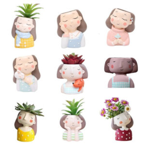 Pack Macetas Chicas Lindas X9 Archivos Stl Obj Impresión 3d