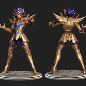 Saint Seiya Cancer By Specialstl Stl Obj Impresión 3d