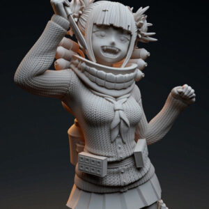 Boku No Hero Himiko Toga Standard Stl/obj Para Impresión 3d