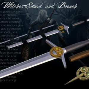The Witcher Sword - Hex3d Stl/obj Para Impresión 3d