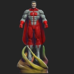 Invencible Omni Man Stl Obj Impresión 3d