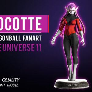 Dragon Ball Cocotte Fan Art Archivos Stl Obj Impresión 3d