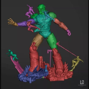 Marvel X-men Sentinel 3 Dioramas Stl Obj Para Impresión 3d
