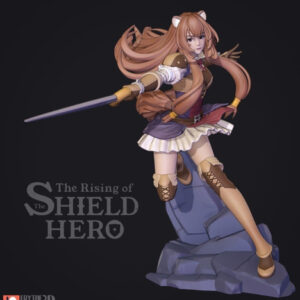 The Rising Of The Shield Hero Raphtalia Stl Obj Impresión 3d