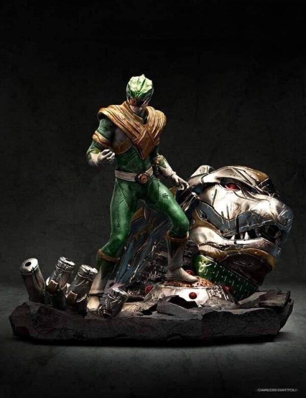 Ranger Verde Power Rangers Archivo Stl Obj Para Impresion 3D