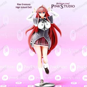 Rias Gremory High School Archivo Stl Obj Para Impresion 3D