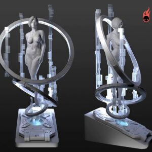 Cortana Archivo Stl Obj Para Impresion 3D
