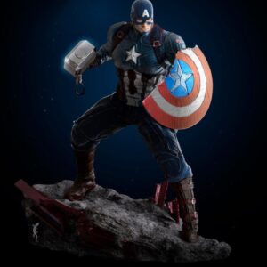 Capitan America Worthy Archivo Stl Obj Para Impresion 3D