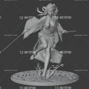Chivalrous Girl Archivo Stl Para Impresion 3D