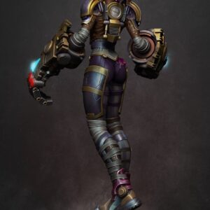 Vi League Of Legends Archivo Stl Para Impresion 3D