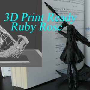 Ruby Rose Archivo Stl Para Impresion 3D