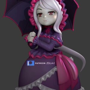 Shalltear Overlord Archivo Stl Para Impresion 3D
