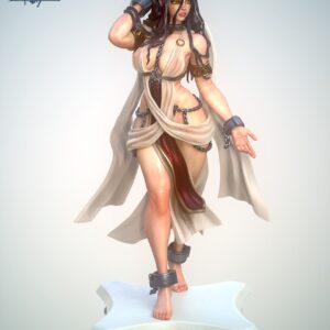 Lady Shura Overlord Archivo Stl Para Impresion 3D