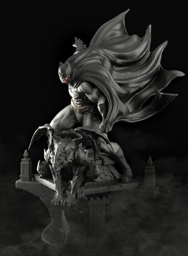 Batman Archivo Stl Para Impresion 3D