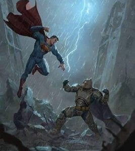 Batman Vs Superman Archivo Stl Para Impresion 3D