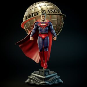 Superman 2021 Archivo Stl Para Impresion 3D