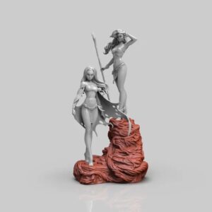 Storm Rogue Savage Land Archivo Stl Para Impresion 3D