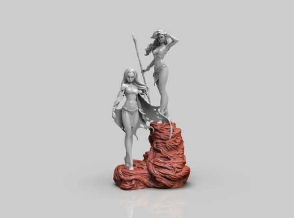 Storm Rogue Savage Land Archivo Stl Para Impresion 3D