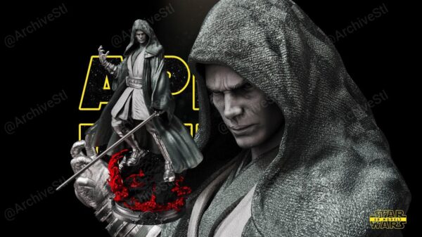 Star Wars Anakin Skywalker Archivo Stl Para Impresion 3D